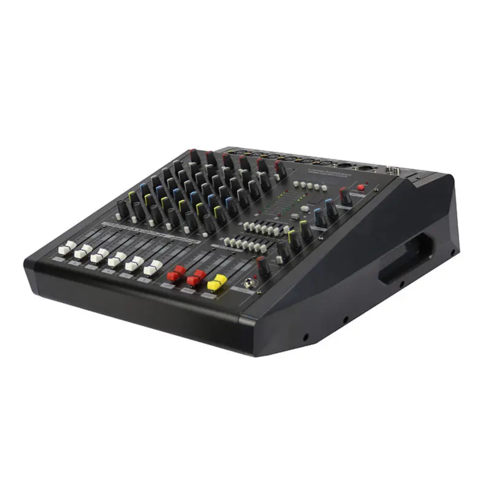 6 Channel professional powered mixer with usb Bluetooth and sound effects 